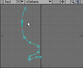 Используйте инструмент Spline Draw постройте кривую